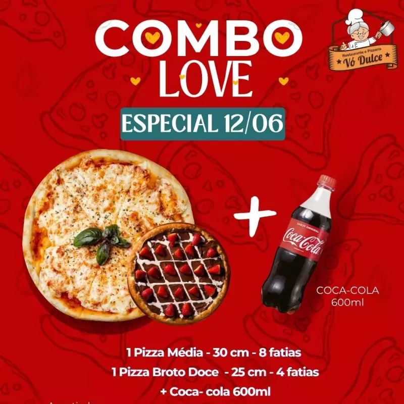 ❤️ Combo love ❤️ + Coca 600ml