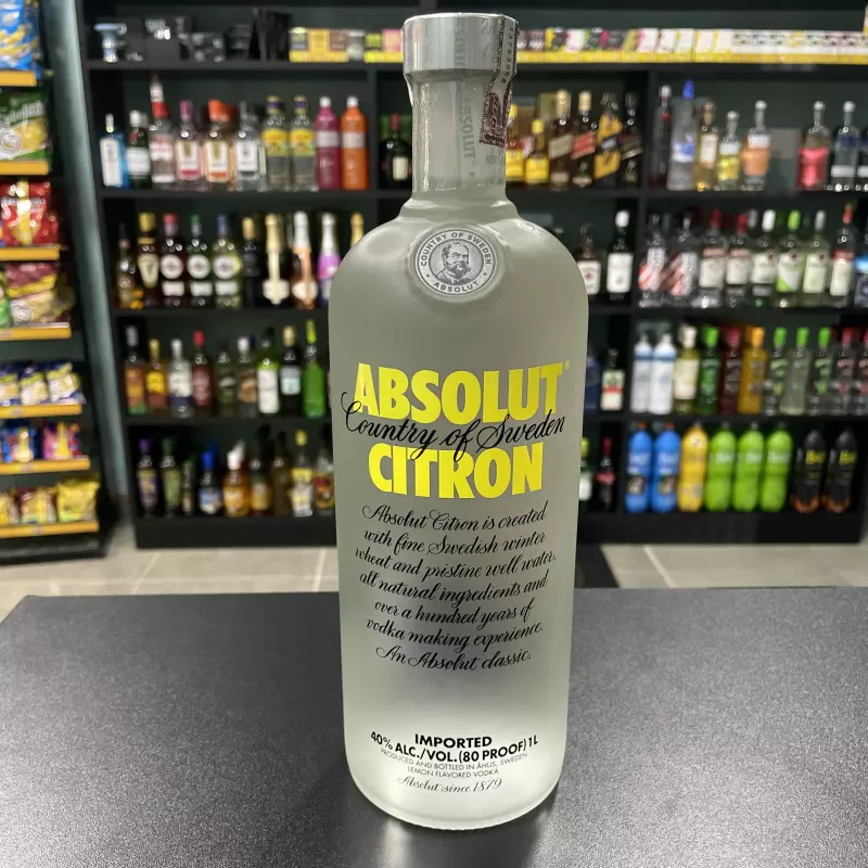 Absolut Citron 1L (Limão siciliano)