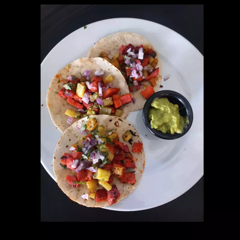 TACOS DE PASTOR DE ATÚN