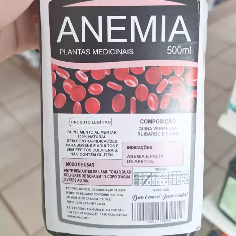 Chá anemia 500ml