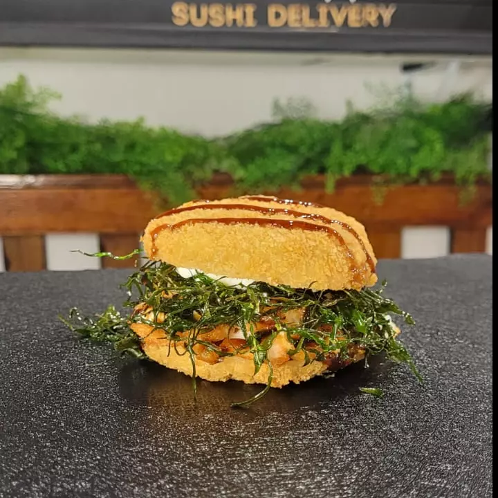 Sushi Burger Salmão Grelhado