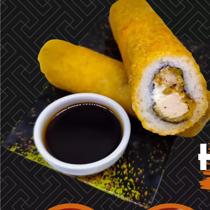 hand roll pollo terillaki