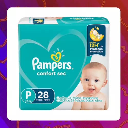 Unidad Pampers Pañales P