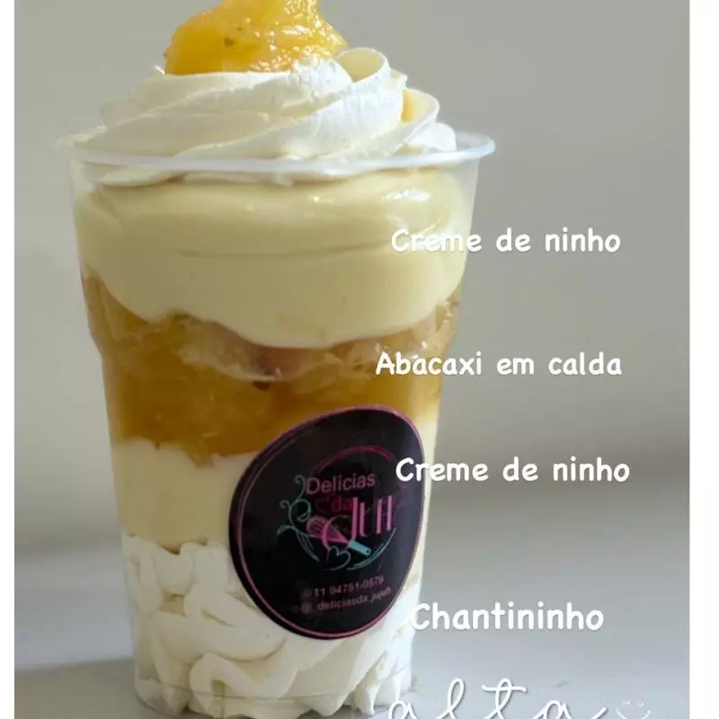 Delicia Gelada de Abacaxi