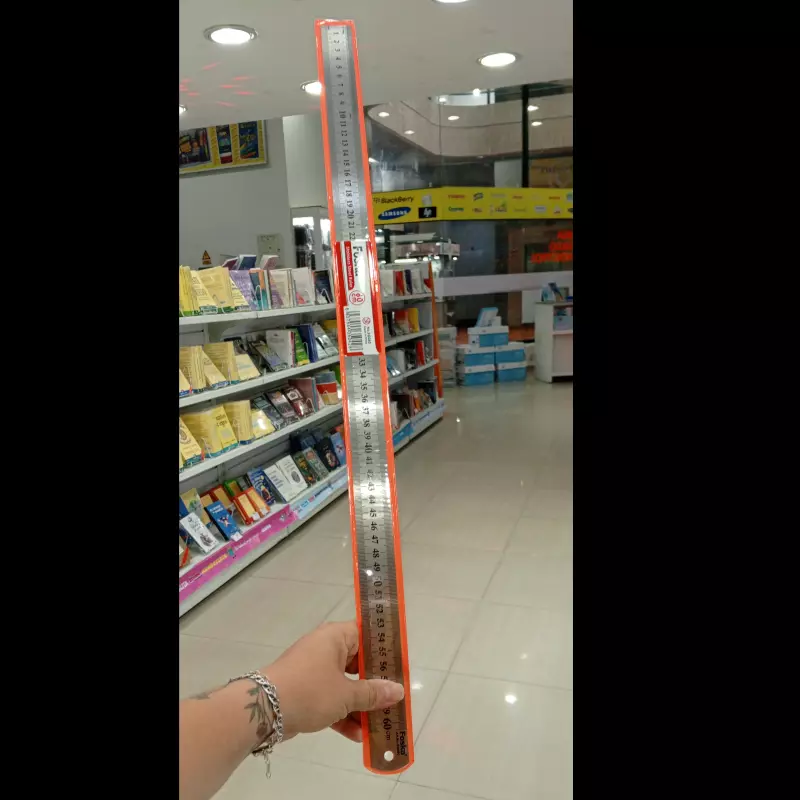Regla Metalica de 60cm Foska