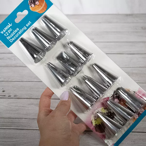 Boquillas para Repostería 12 piezas