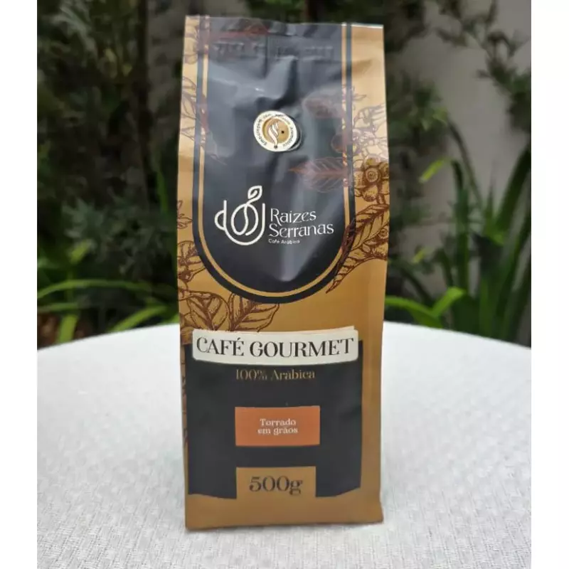 CAFÉ GOURMET EM GRÃOS 500G