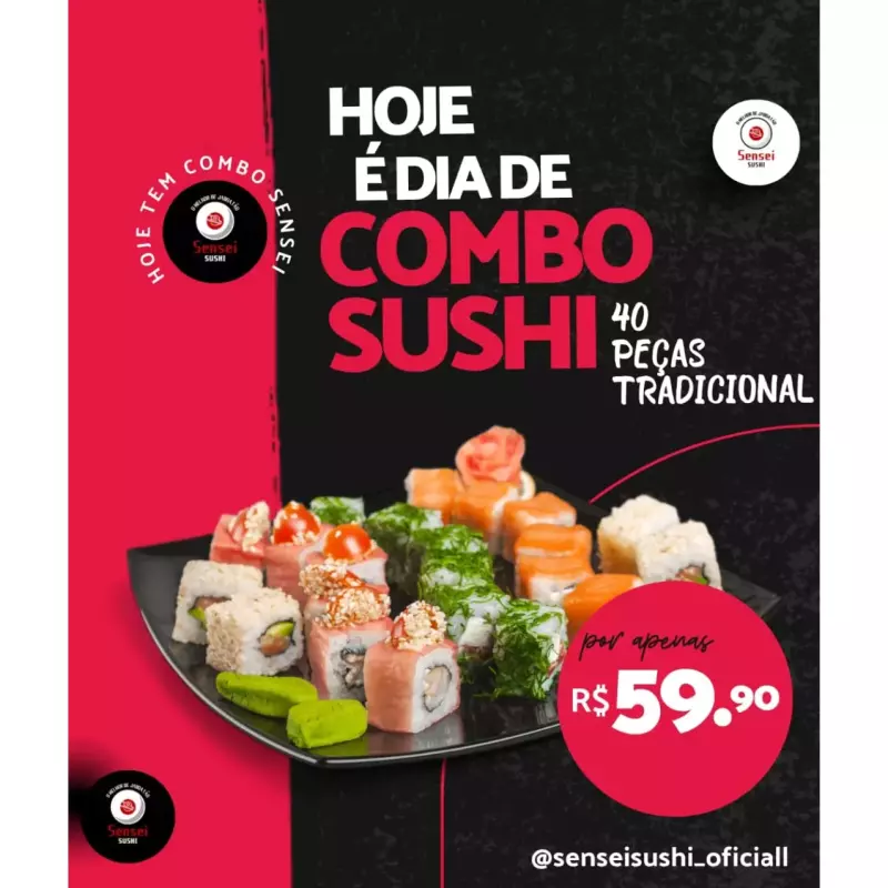 COMBO DE 40 PEÇAS TRADICIONAL