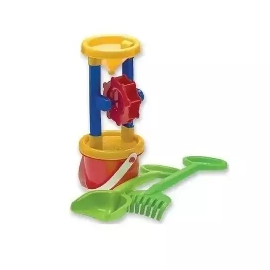 Balde, Pala , Rastrillo y Molino