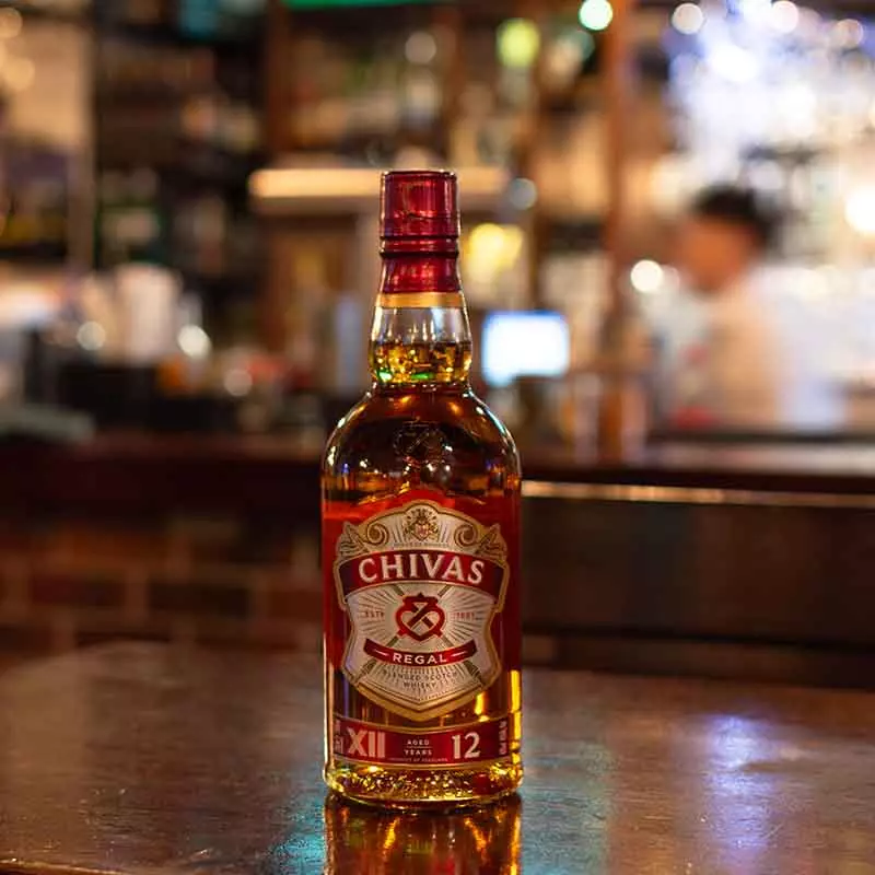 Trago de Chivas Regal