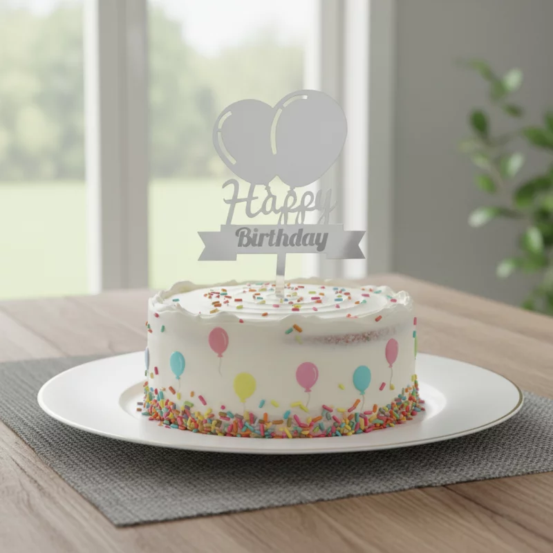 2031 TOPPER HAPPY BIRTHDAY- 15X9CM