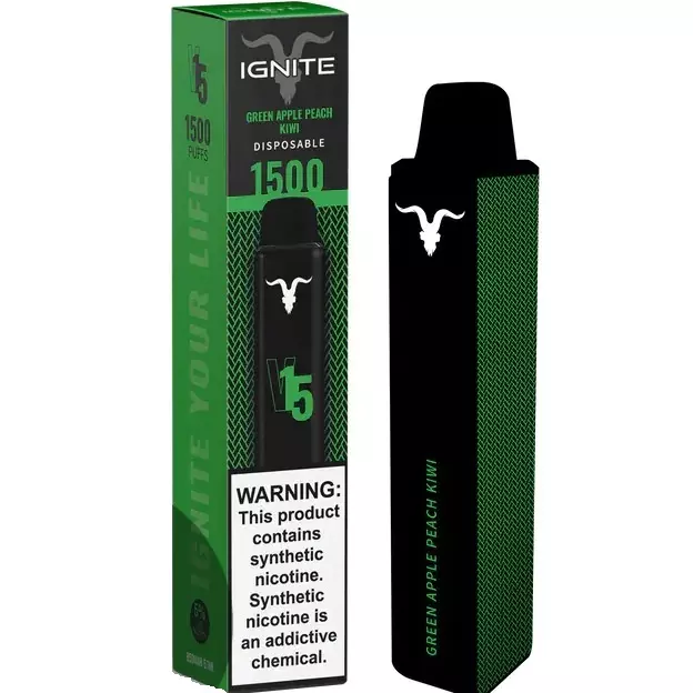 V15 GREEN APPLE PEACH KIWI