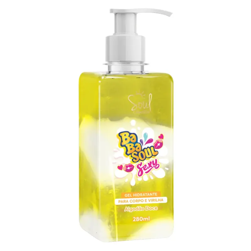 GEL HID. ALGODÃO DOCE 280ML SOUL