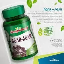 AGAR-AGAR - 90 CÁPS- 560MG