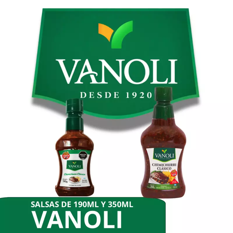 Salsas y Aderezos VANOLI