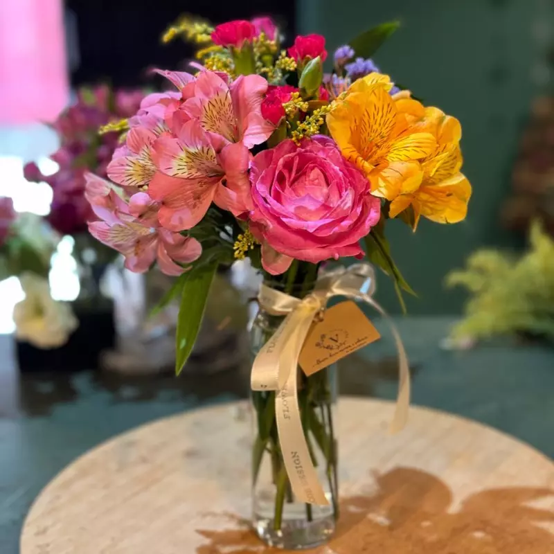 Buquê no Vidro P/M/G