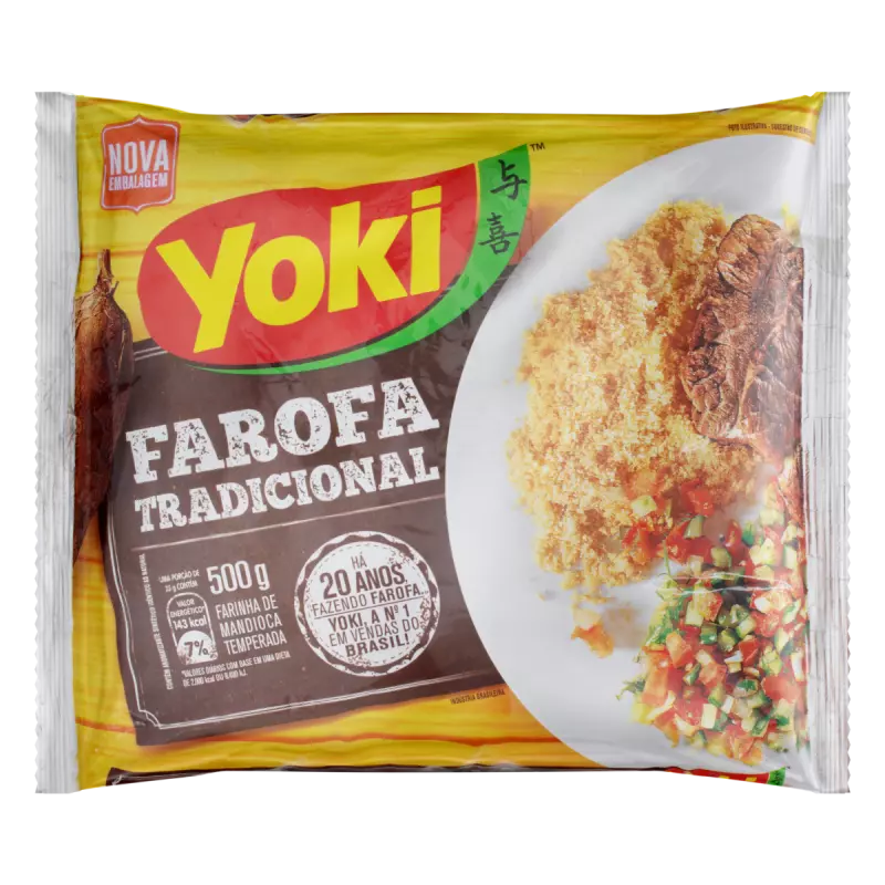 Farofa Yoki Tradicional 400g