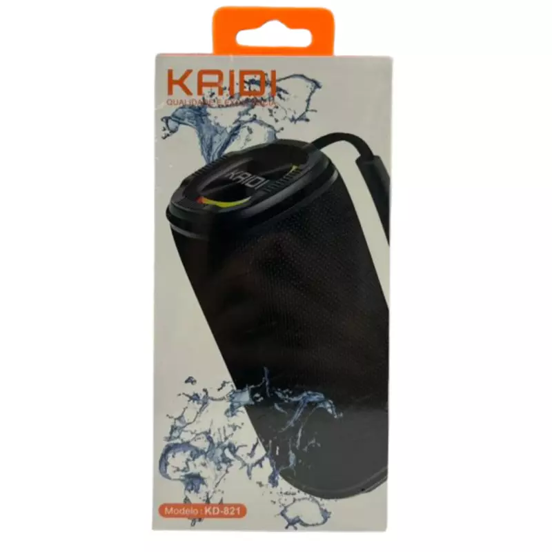 CAIXA DE SOM KAIDI RGB 12W KD-821