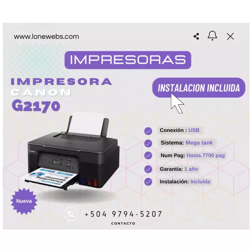 Impresora Canon G2170