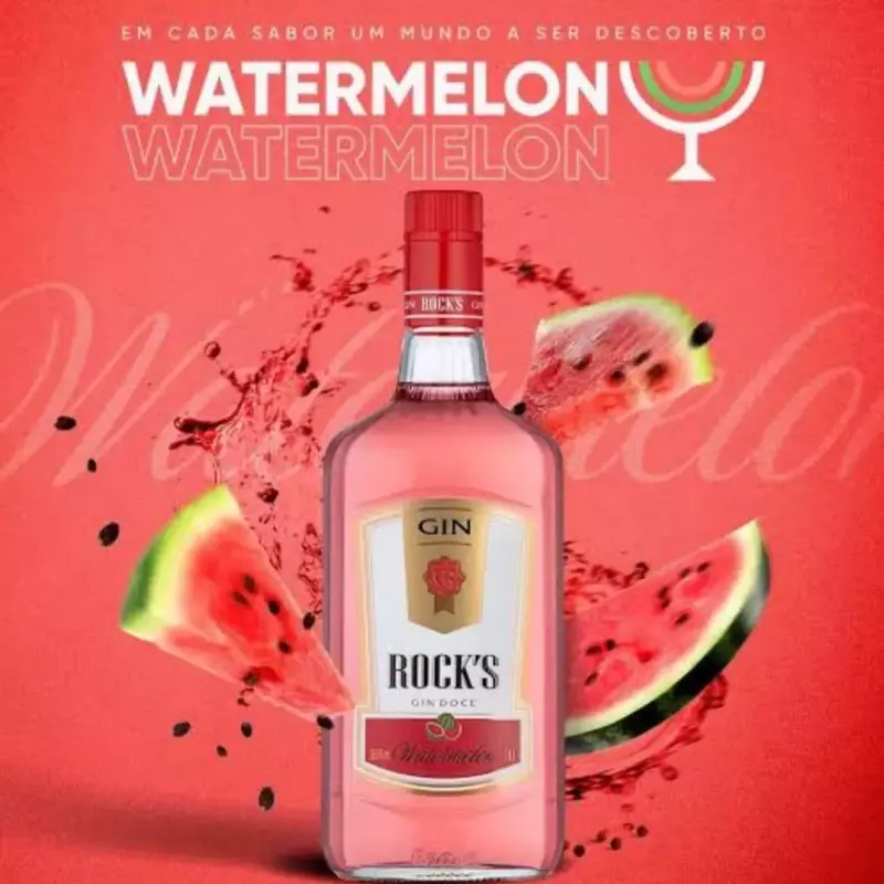 GARRAFA GIN ROCKS MELANCIA