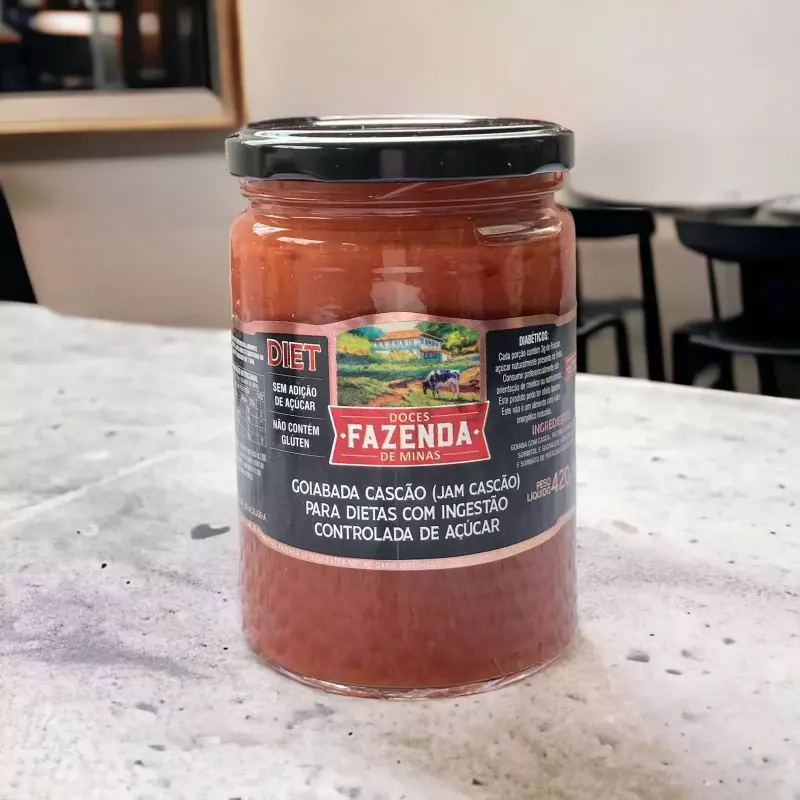 Goiabada cascão cremosa diet