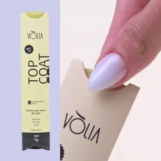 Sachê  Top Coat Volia Blanc