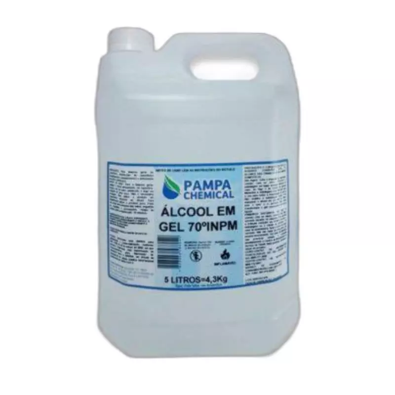 Álcool em Gel 70° 5L