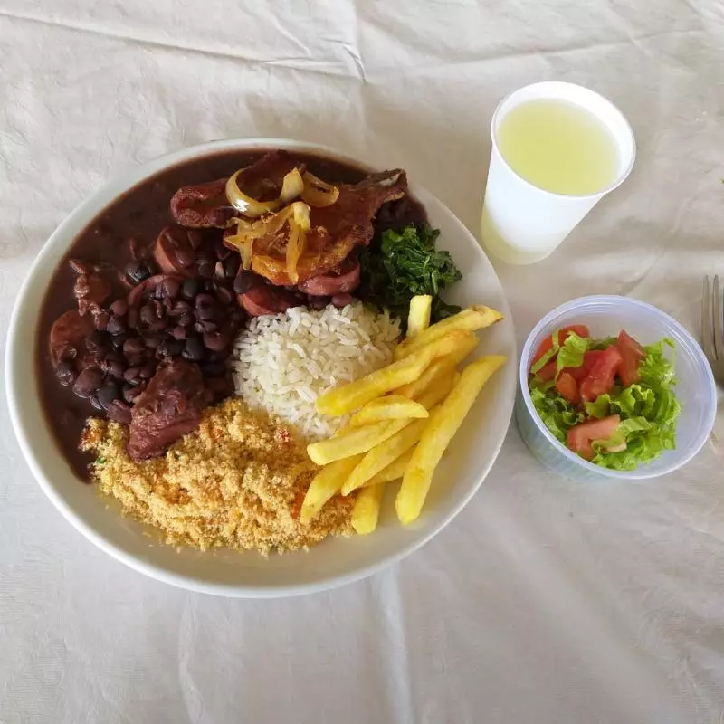 Cardápio do dia Feijoada especial