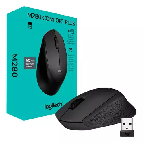 MOUSE S/FIO LOGITECH M280 CONFORT