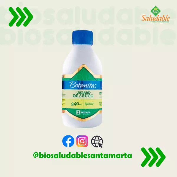 SOLUCIÓN ORAL DE SAUCO