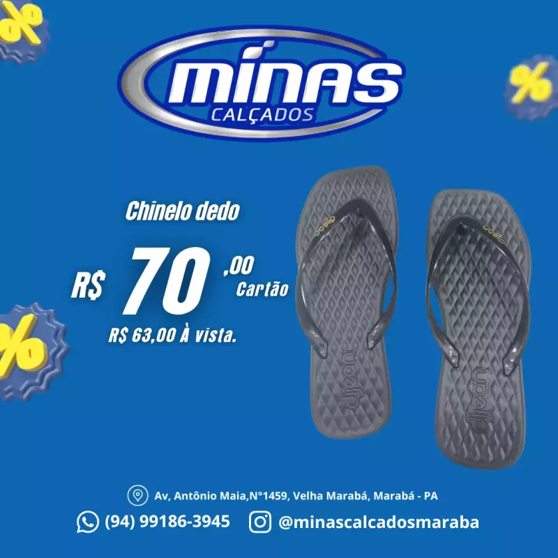 Chinelo dedo RF:33050