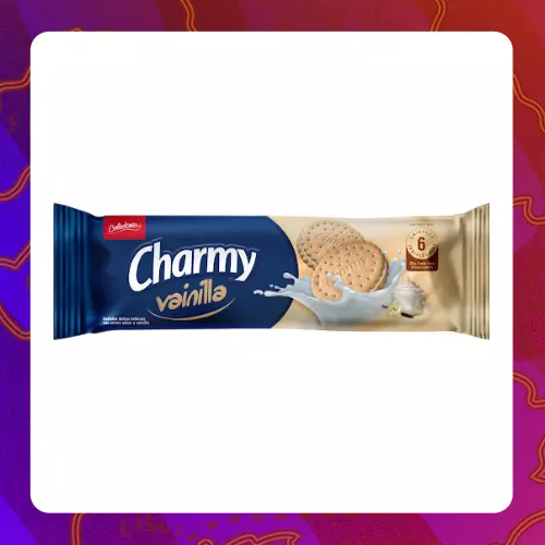 Unidad Charmy Galleta Vainilla 192g