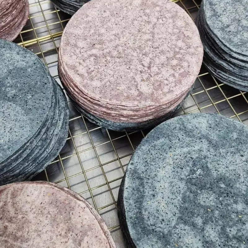 Tortillas de maíz cariaco