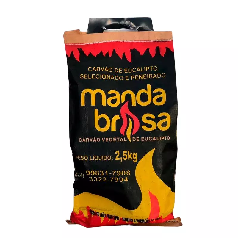 Carvão Manda Brasa 2,5KG