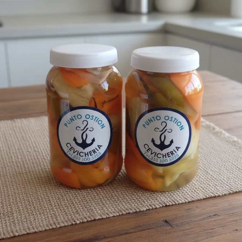 Chiles en Escabeche de la Casa🥕🥦