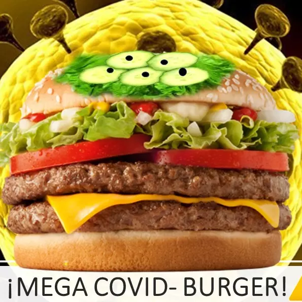 MEGA COVID-BURGER