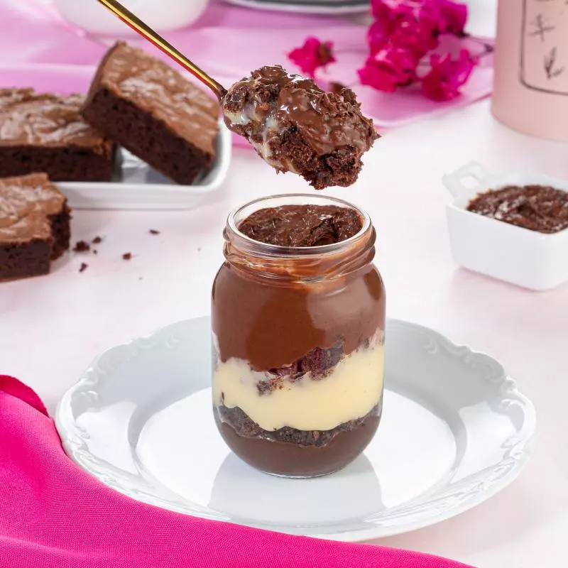 Brownie no Pote Ovomaltine
