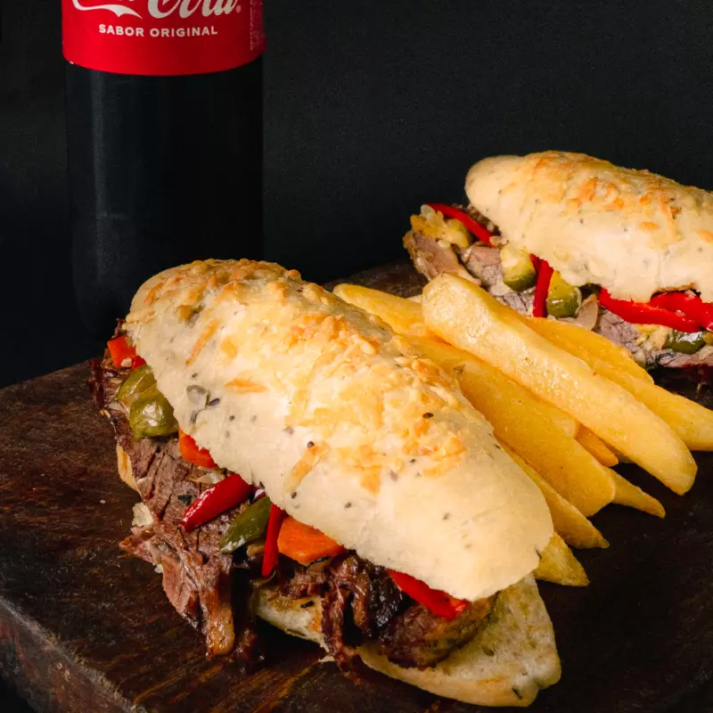 Promo vacio + 1 coca 1.75