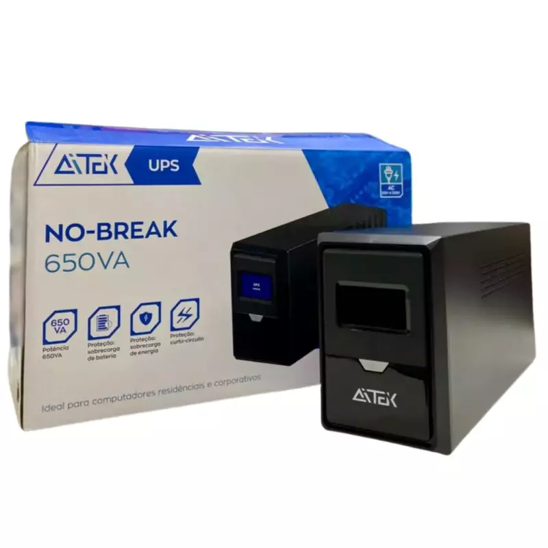 NOBREAK AITEK 650VA BIVOLT ANB-3306