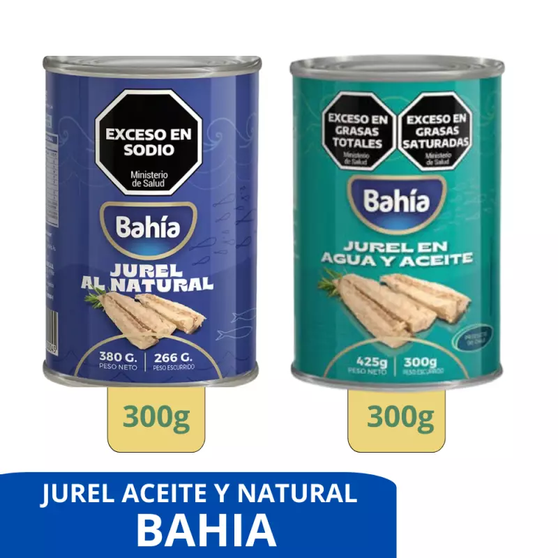 Jurel Natural Y Aceite BAHÍA