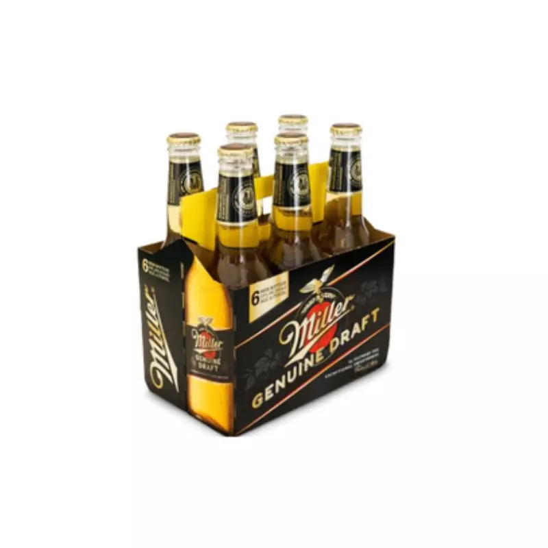 Pack Cerveza Miller bot 6 x  355 ml