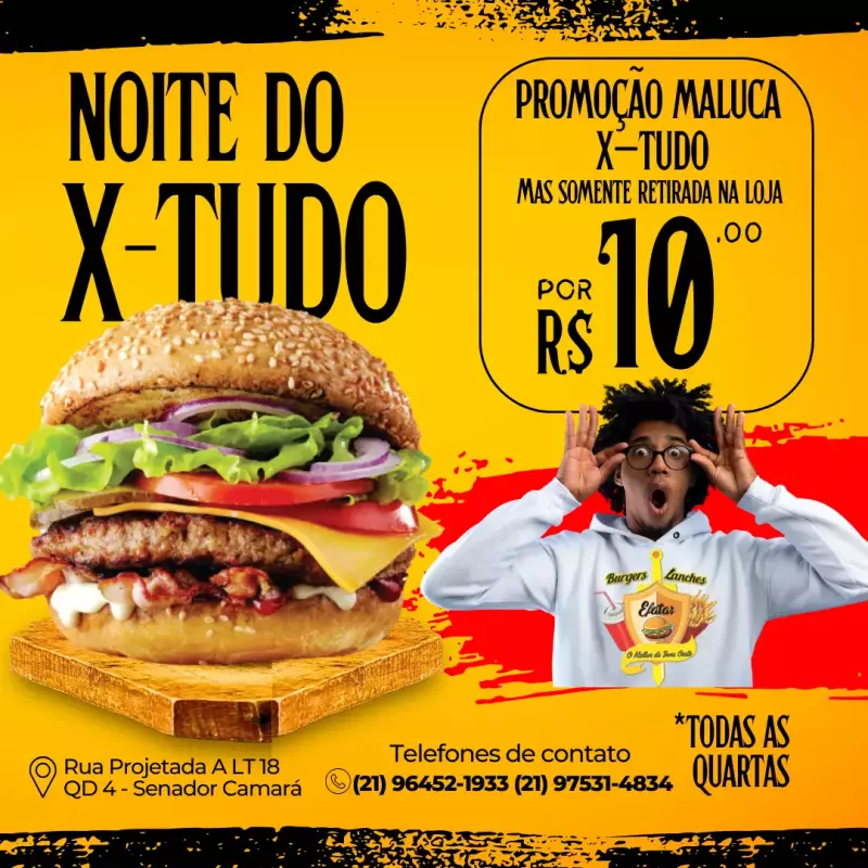 X-tudo Promoção