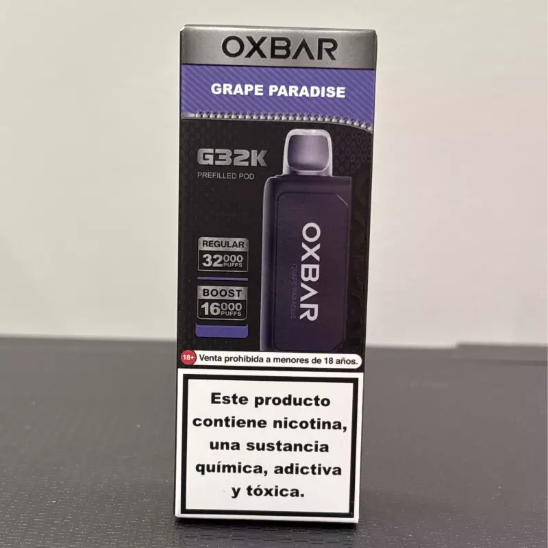 REFIL OXBAR G32K UVA PARADISE