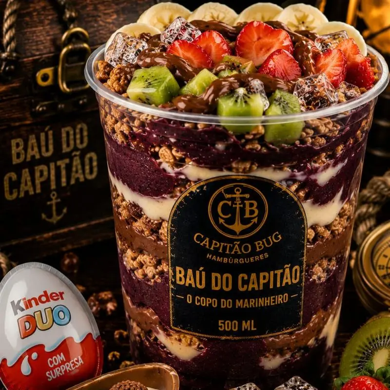 🏴‍☠️ Baú do Capitão ⭐ 500 ML(ACAI)