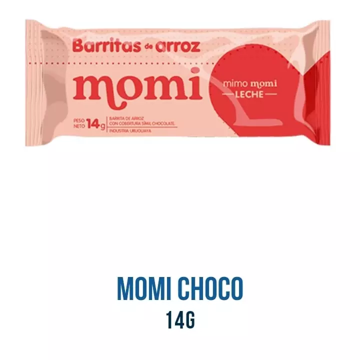 BARRITAS DE ARROZ MOMI X 12 14g