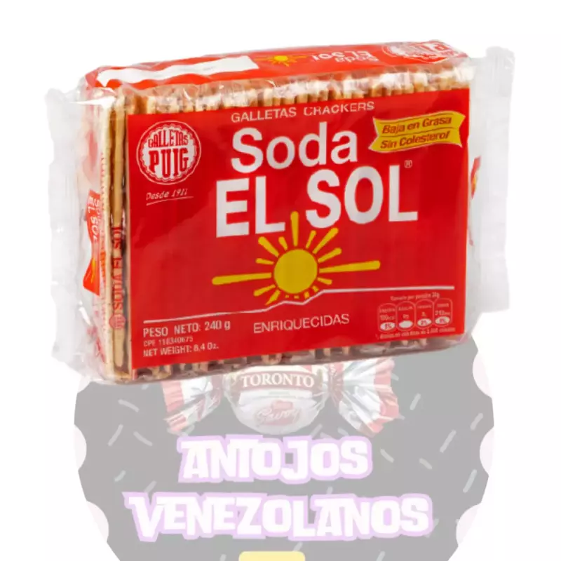 Galletas De Soda El Sol Puig 240G