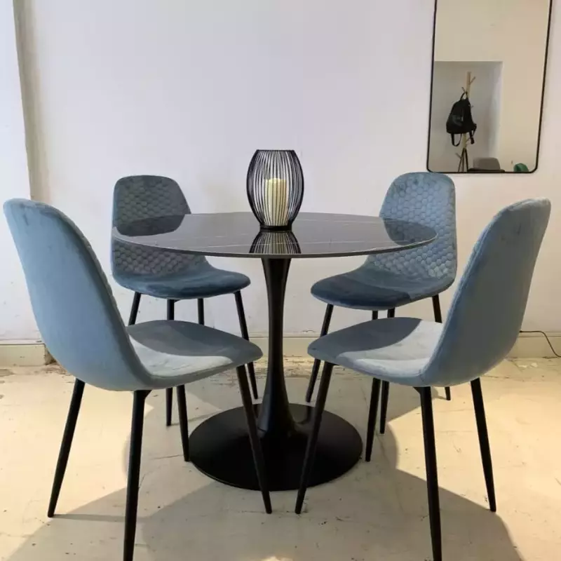 Mesa Tulip Neohelit 100cm+ 4 sillas