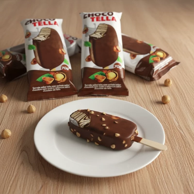 Picolé Especial de Nutella