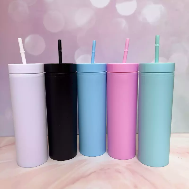 Skinny acrílico 16 oz