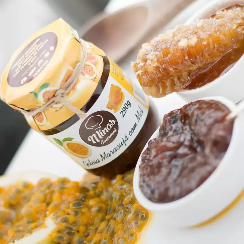 Geleia de Maracujá com Mel